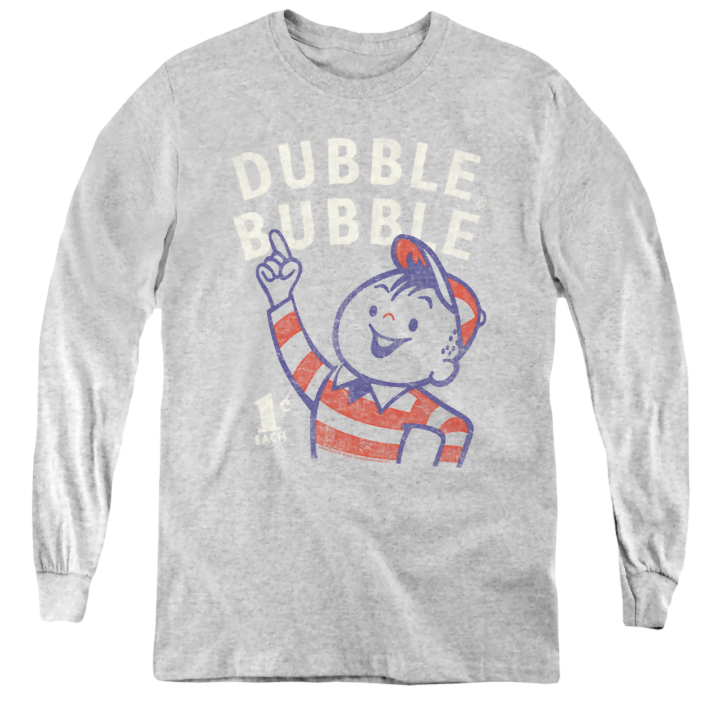 Dubble Bubble Pointing - Youth Long Sleeve T-Shirt Youth Long Sleeve T-Shirt Dubble Bubble   