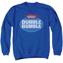 Dubble Bubble Vintage Logo - Men's Crewneck Sweatshirt Men's Crewneck Sweatshirt Dubble Bubble   