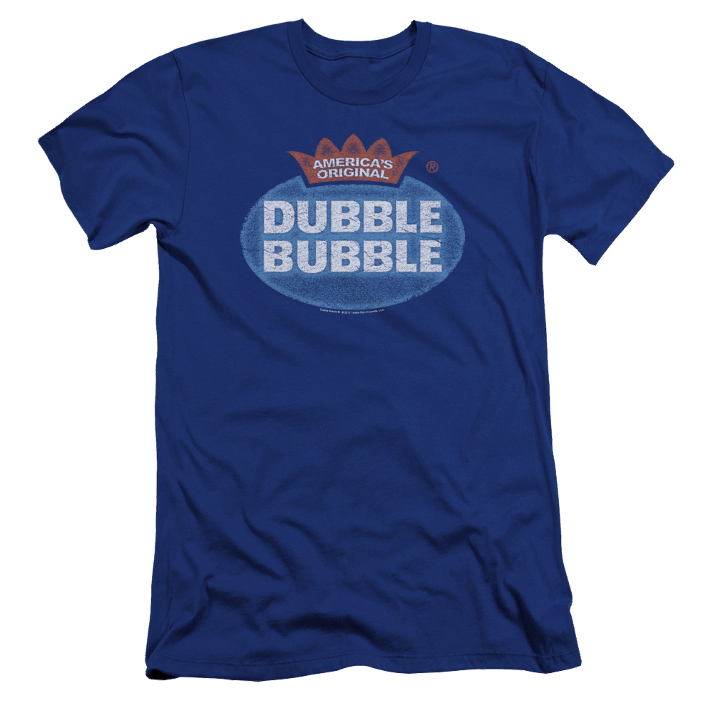 Dubble Bubble Vintage Logo - Men's Premium Slim Fit T-Shirt Men's Premium Slim Fit T-Shirt Dubble Bubble   