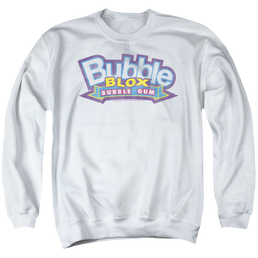 Dubble Bubble Bubble Blox - Men's Crewneck Sweatshirt Men's Crewneck Sweatshirt Dubble Bubble   