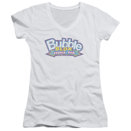 Dubble Bubble Bubble Blox - Juniors V-Neck T-Shirt Juniors V-Neck T-Shirt Dubble Bubble   