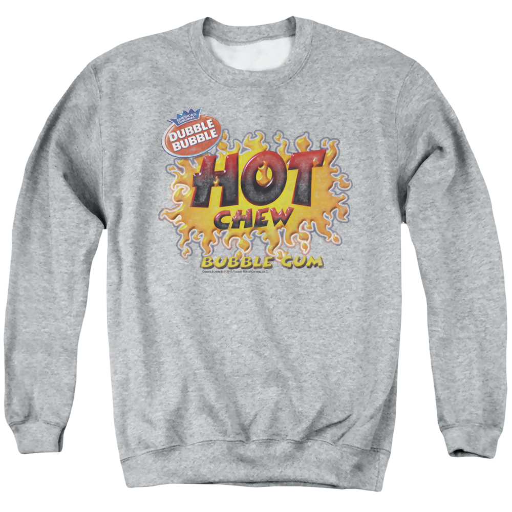 Dubble Bubble Hot Chew - Men's Crewneck Sweatshirt Men's Crewneck Sweatshirt Dubble Bubble   