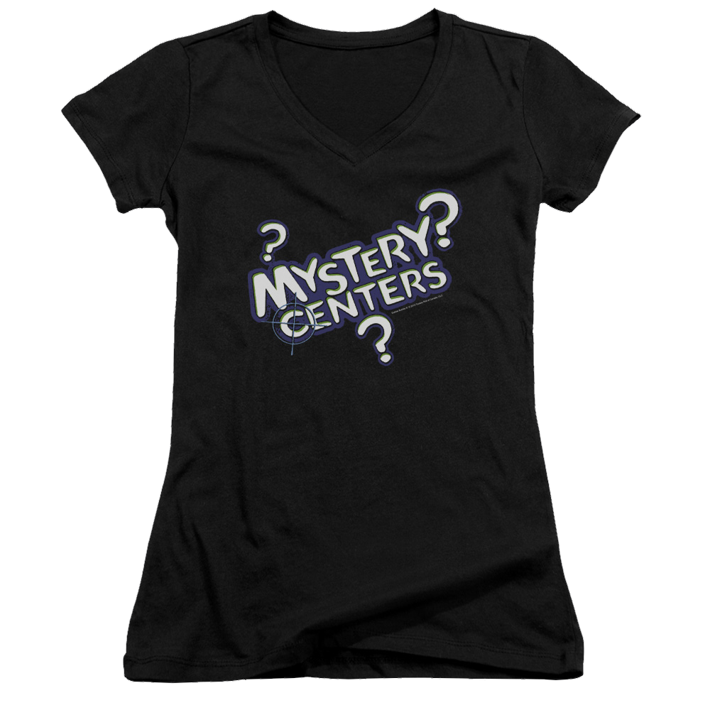 Dubble Bubble Mystery Centers - Juniors V-Neck T-Shirt Juniors V-Neck T-Shirt Dubble Bubble   