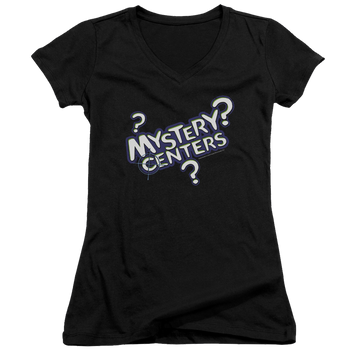 Dubble Bubble Mystery Centers - Juniors V-Neck T-Shirt Juniors V-Neck T-Shirt Dubble Bubble   