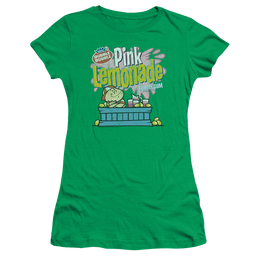 Dubble Bubble Pink Lemonade - Juniors T-Shirt Juniors T-Shirt Dubble Bubble   
