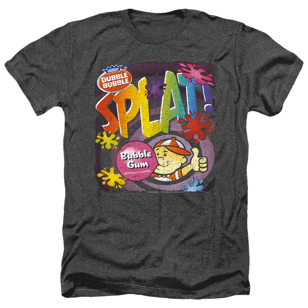Dubble Bubble Splat Gum - Men's Heather T-Shirt Men's Heather T-Shirt Dubble Bubble   