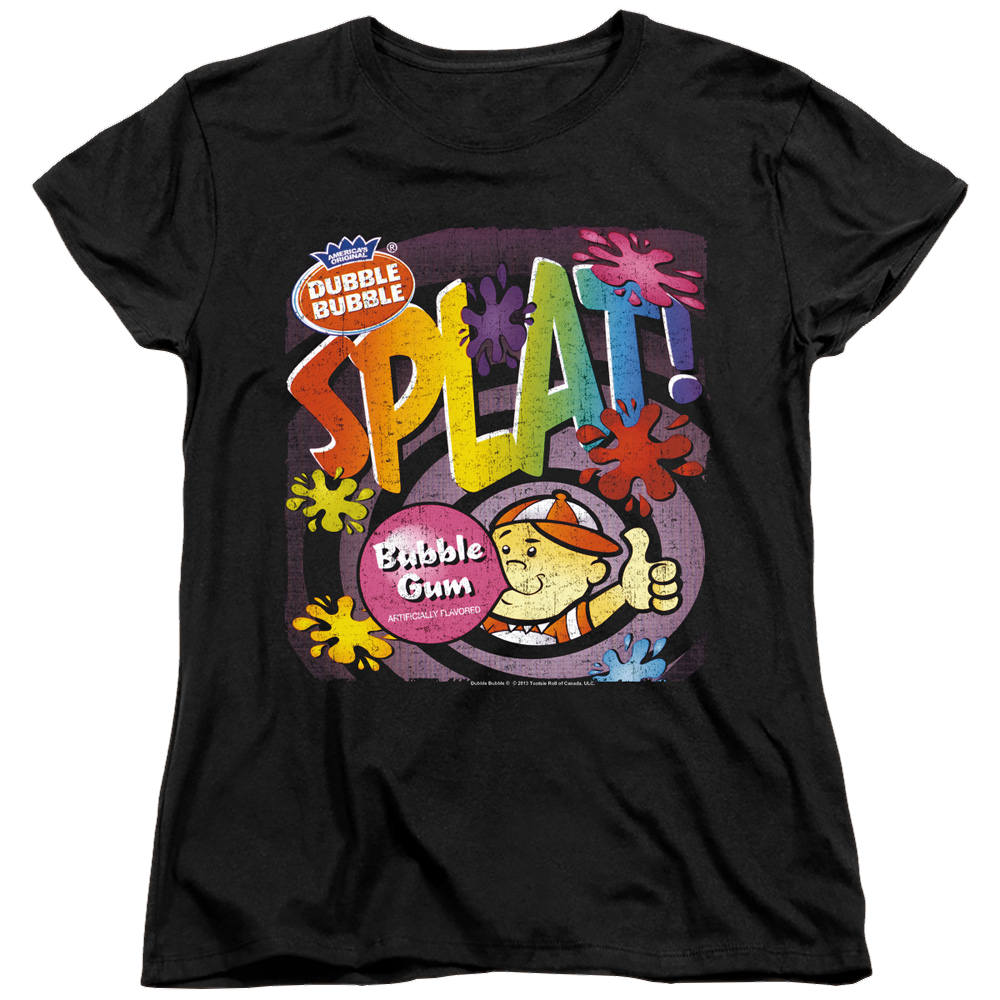 Dubble Bubble Splat Gum - Women's T-Shirt Women's T-Shirt Dubble Bubble   