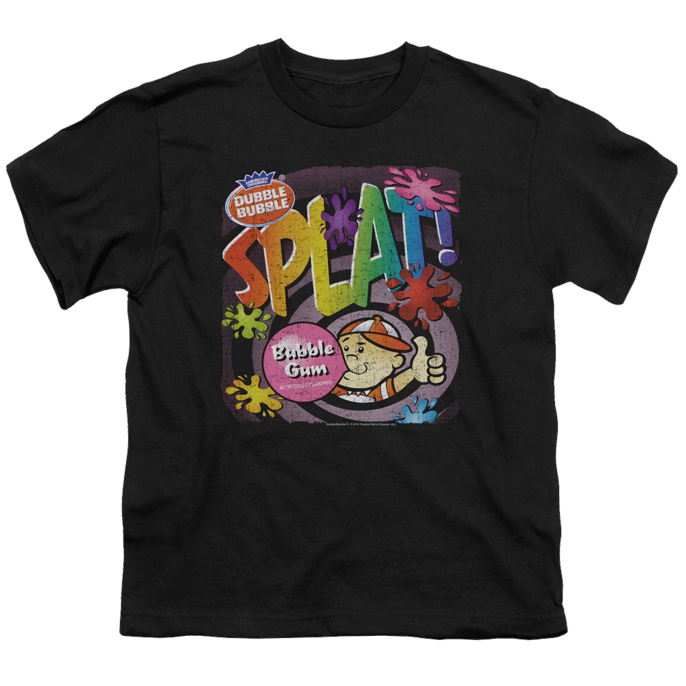 Dubble Bubble Splat Gum - Youth T-Shirt (Ages 8-12) Youth T-Shirt (Ages 8-12) Dubble Bubble   