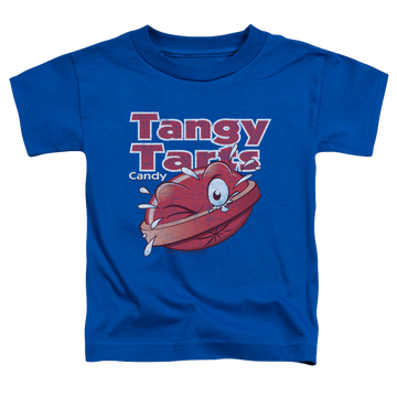 Royal kid's t-shirt for ages 4 to 7 with Dubble Bubble Tangy Tarts graphic