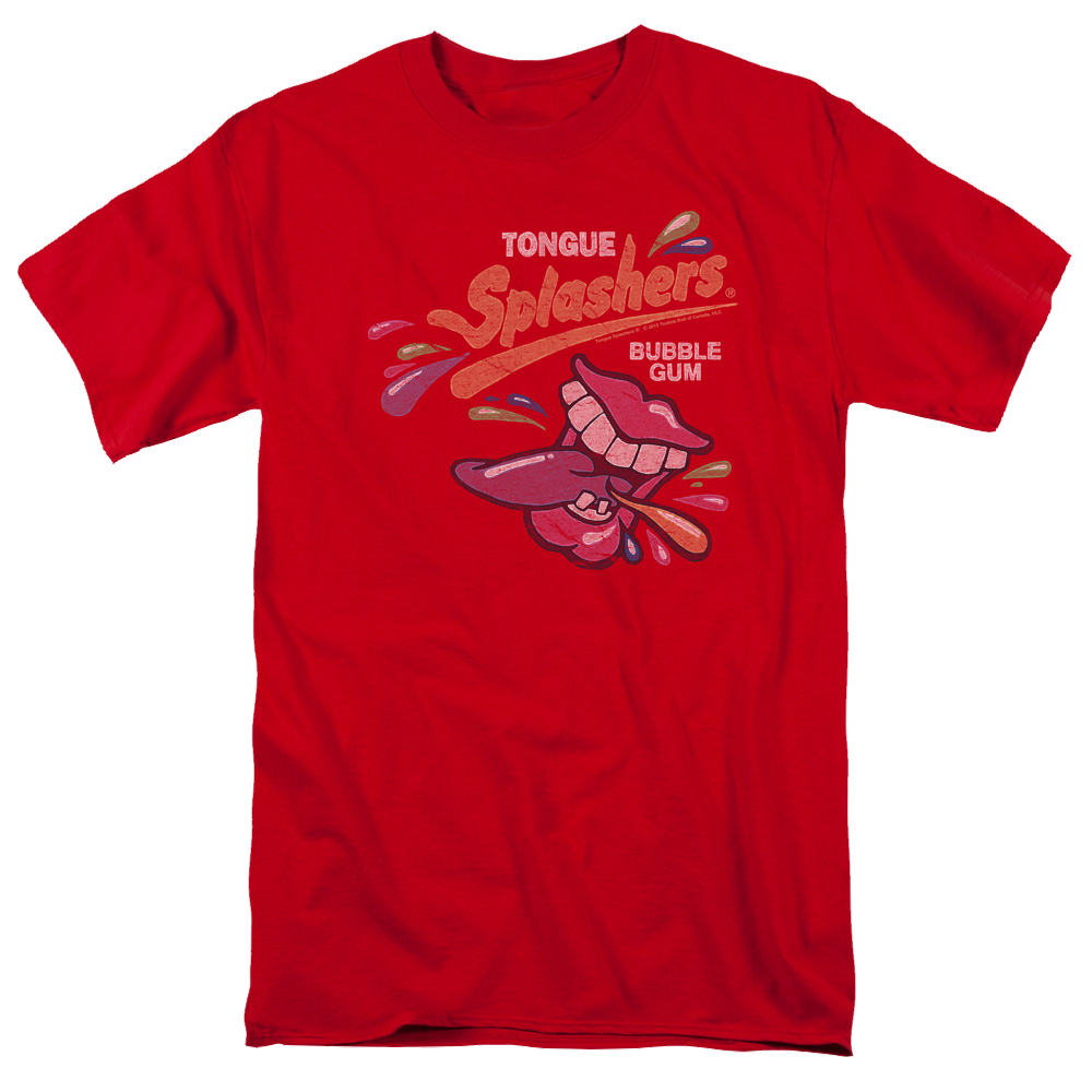 Dubble Bubble Distress Logo - Men's Regular Fit T-Shirt Men's Regular Fit T-Shirt Dubble Bubble   