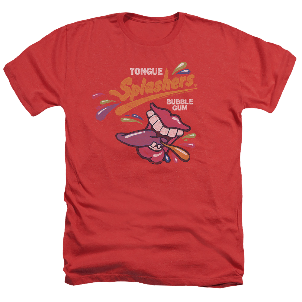 Dubble Bubble Distress Logo - Men's Heather T-Shirt Men's Heather T-Shirt Dubble Bubble   