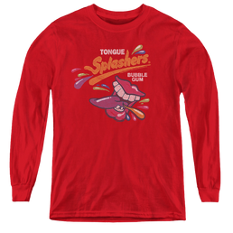 Dubble Bubble Distress Logo - Youth Long Sleeve T-Shirt Youth Long Sleeve T-Shirt Dubble Bubble   