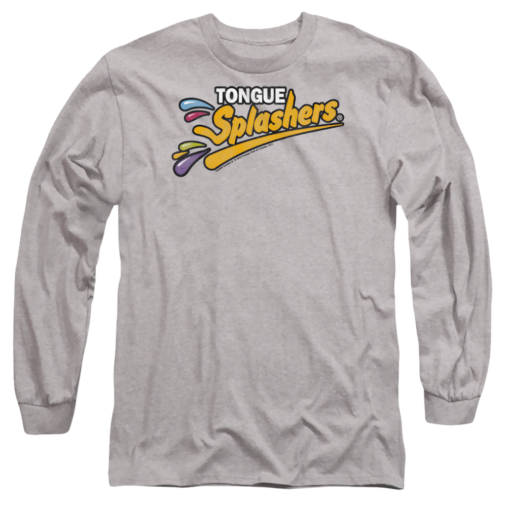 Dubble Bubble Tongue Splashers Logo - Men's Long Sleeve T-Shirt Men's Long Sleeve T-Shirt Dubble Bubble   