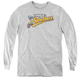 Dubble Bubble Tongue Splashers Logo - Youth Long Sleeve T-Shirt Youth Long Sleeve T-Shirt Dubble Bubble   