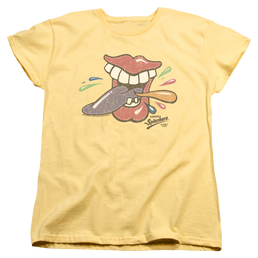 Dubble Bubble Rolling Tongue - Women's T-Shirt Women's T-Shirt Dubble Bubble   