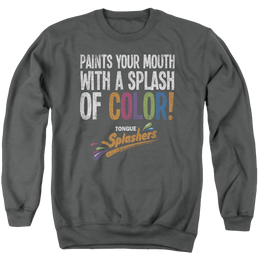 Dubble Bubble Paints Your Mouth - Men's Crewneck Sweatshirt Men's Crewneck Sweatshirt Dubble Bubble   