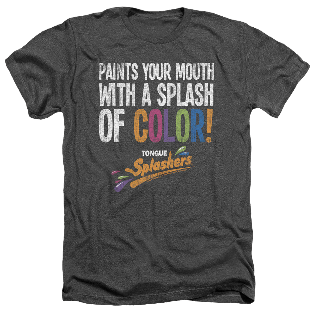 Dubble Bubble Paints Your Mouth - Men's Heather T-Shirt Men's Heather T-Shirt Dubble Bubble   