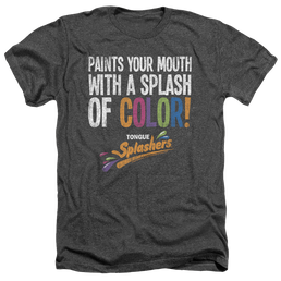 Dubble Bubble Paints Your Mouth - Men's Heather T-Shirt Men's Heather T-Shirt Dubble Bubble   