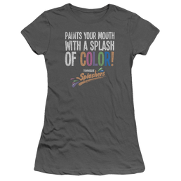 Dubble Bubble Paints Your Mouth - Juniors T-Shirt Juniors T-Shirt Dubble Bubble   