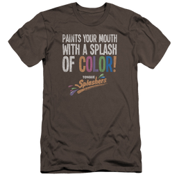 Dubble Bubble Paints Your Mouth - Men's Premium Slim Fit T-Shirt Men's Premium Slim Fit T-Shirt Dubble Bubble   