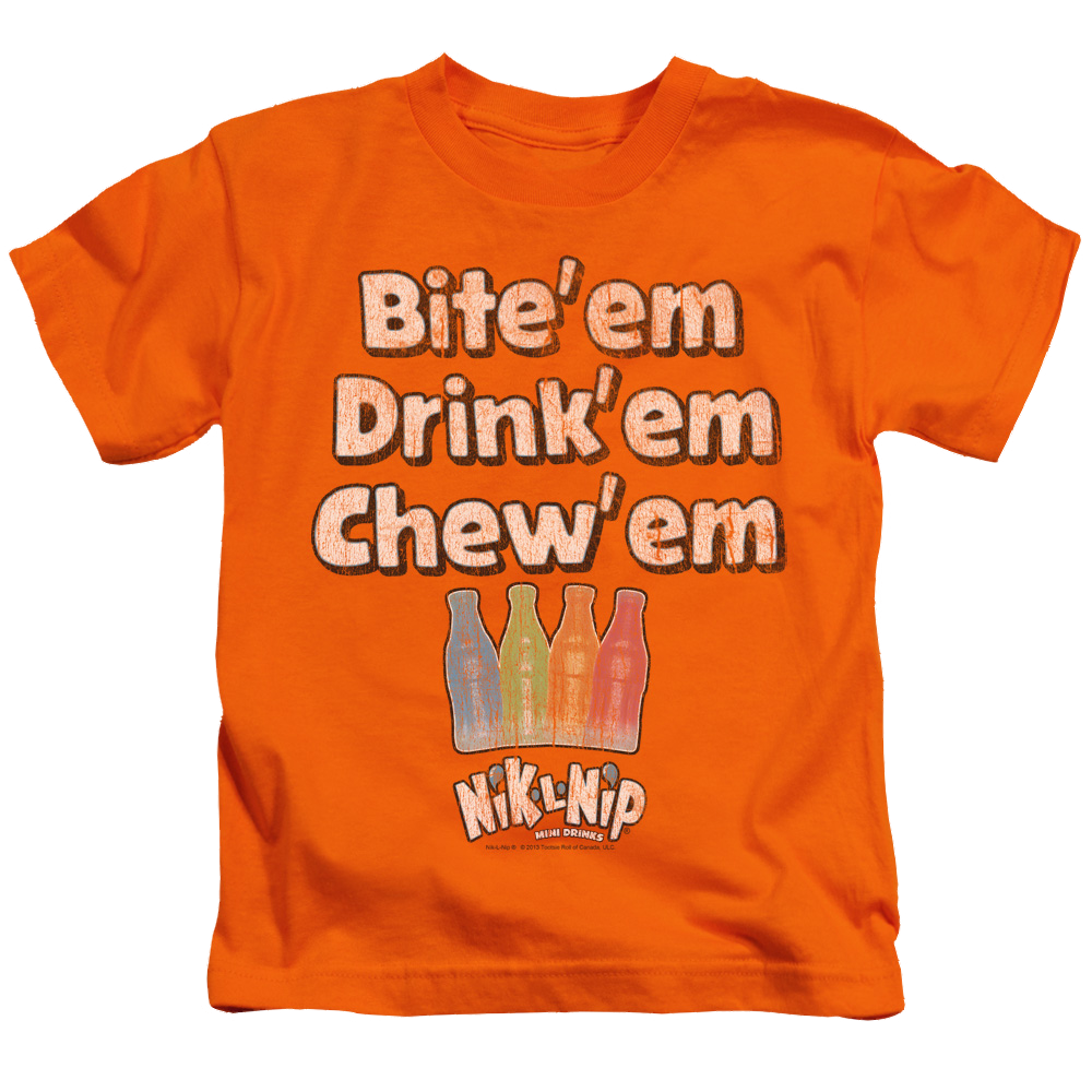 Dubble Bubble Bite Drink Chew - Kid's T-Shirt (Ages 4-7) Kid's T-Shirt (Ages 4-7) Dubble Bubble   
