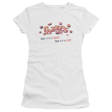 Dubble Bubble A Gum And A Candy - Juniors T-Shirt Juniors T-Shirt Dubble Bubble   