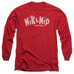 Dubble Bubble Distressed Logo - Men's Long Sleeve T-Shirt Men's Long Sleeve T-Shirt Dubble Bubble   