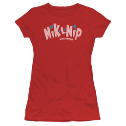 Dubble Bubble Distressed Logo - Juniors T-Shirt Juniors T-Shirt Dubble Bubble   