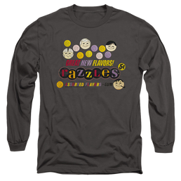 Dubble Bubble Razzles Retro Box - Men's Long Sleeve T-Shirt Men's Long Sleeve T-Shirt Dubble Bubble   