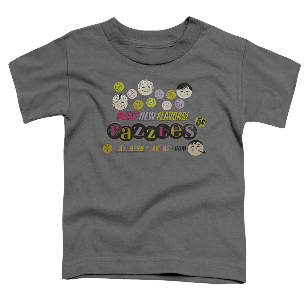 Dubble Bubble Razzles Retro Box - Kid's T-Shirt (Ages 4-7) Kid's T-Shirt (Ages 4-7) Dubble Bubble   