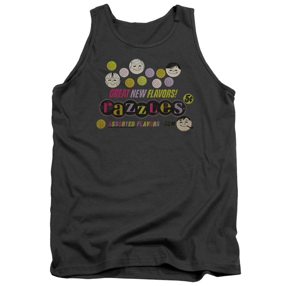 Dubble Bubble Razzles Retro Box Men's Tank Men's Tank Dubble Bubble   