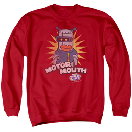 Dubble Bubble Motor Mouth - Men's Crewneck Sweatshirt Men's Crewneck Sweatshirt Dubble Bubble   