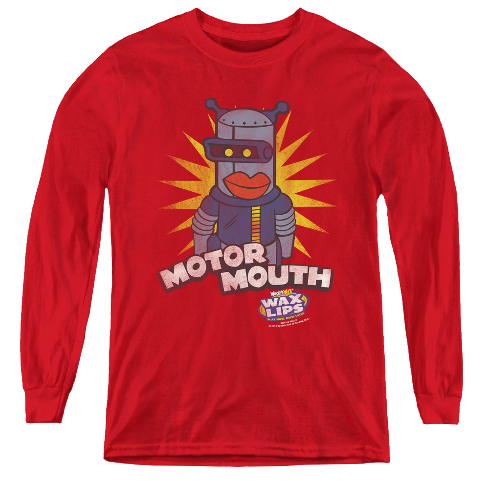 Dubble Bubble Motor Mouth - Youth Long Sleeve T-Shirt Youth Long Sleeve T-Shirt Dubble Bubble   