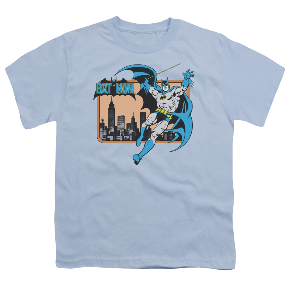 DC Batman Batman In The City - Youth T-Shirt Youth T-Shirt (Ages 8-12) Batman   