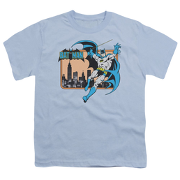 DC Batman Batman In The City - Youth T-Shirt Youth T-Shirt (Ages 8-12) Batman   