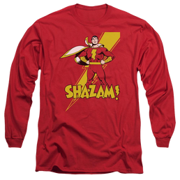 DC Comics Shazam! - Men's Long Sleeve T-Shirt Men's Long Sleeve T-Shirt Shazam   