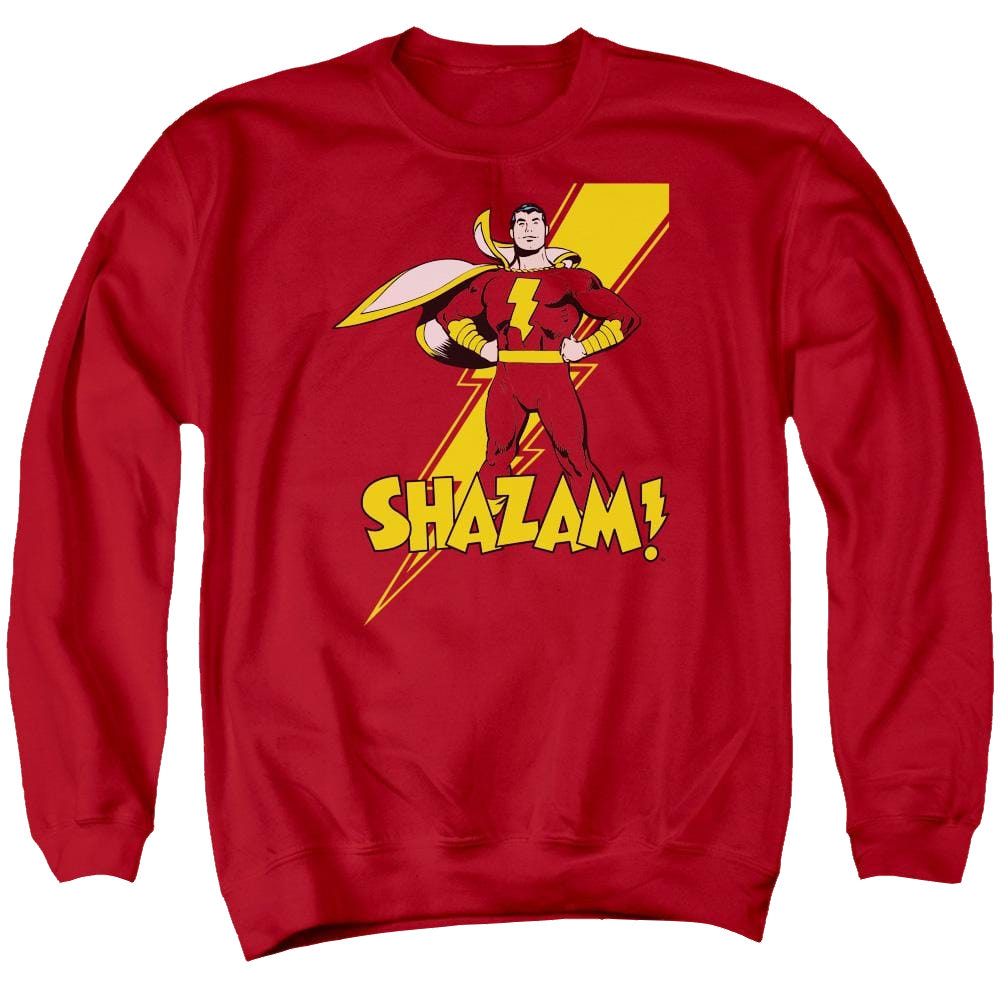 DC Comics Shazam! - Men's Crewneck Sweatshirt Men's Crewneck Sweatshirt Shazam   