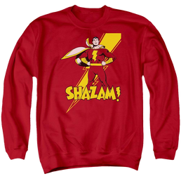 DC Comics Shazam! - Men's Crewneck Sweatshirt Men's Crewneck Sweatshirt Shazam   