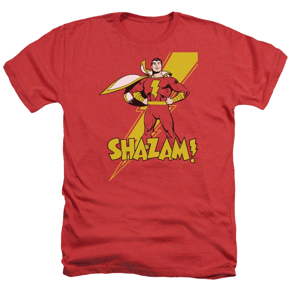 DC Comics Shazam! - Men's Heather T-Shirt Men's Heather T-Shirt Shazam   