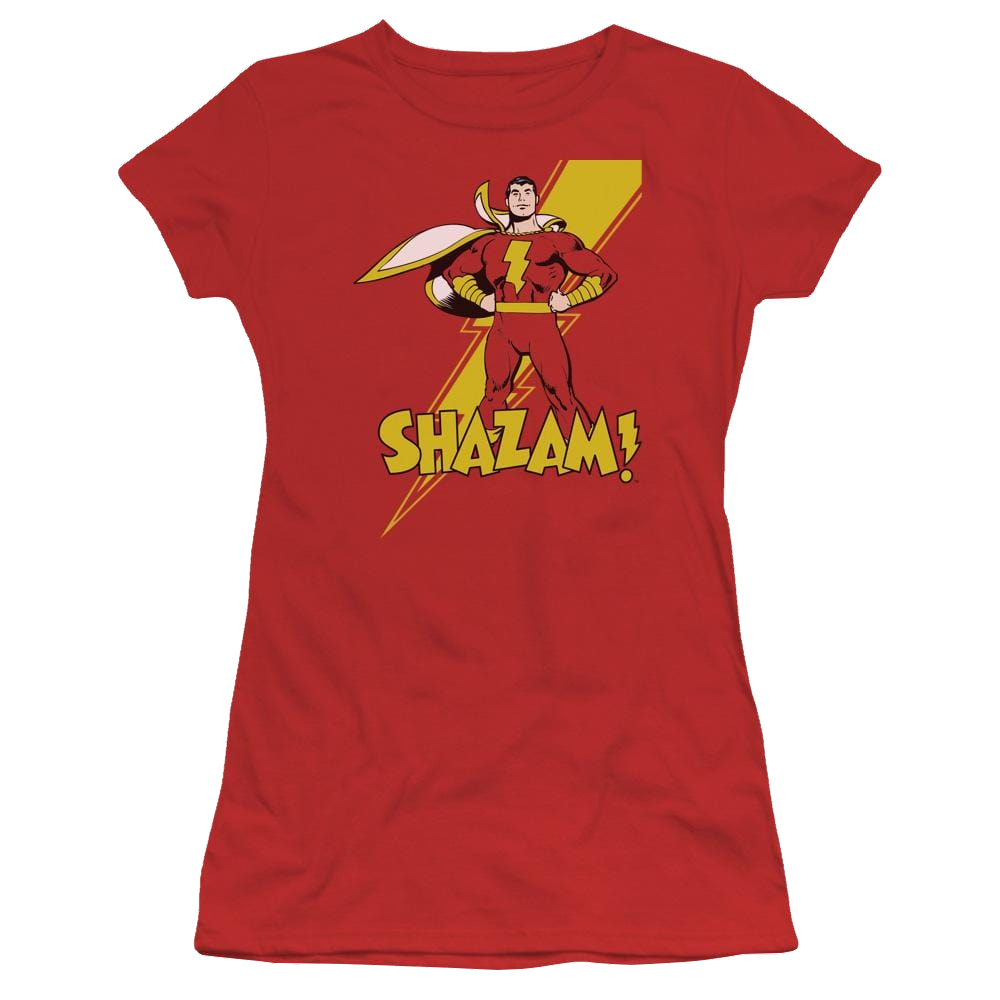 DC Comics Shazam! - Juniors T-Shirt Juniors T-Shirt Shazam   