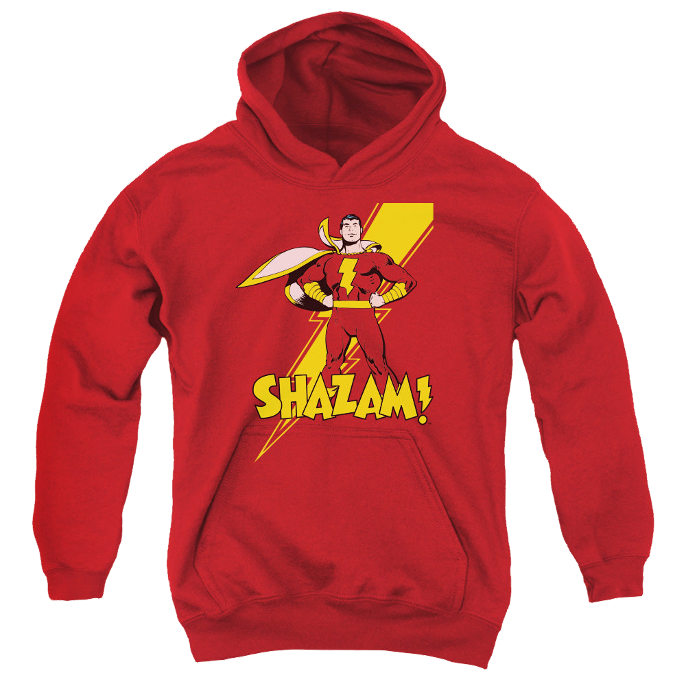 Shazam Shazam - Youth Hoodie Youth Hoodie (Ages 8-12) Shazam   