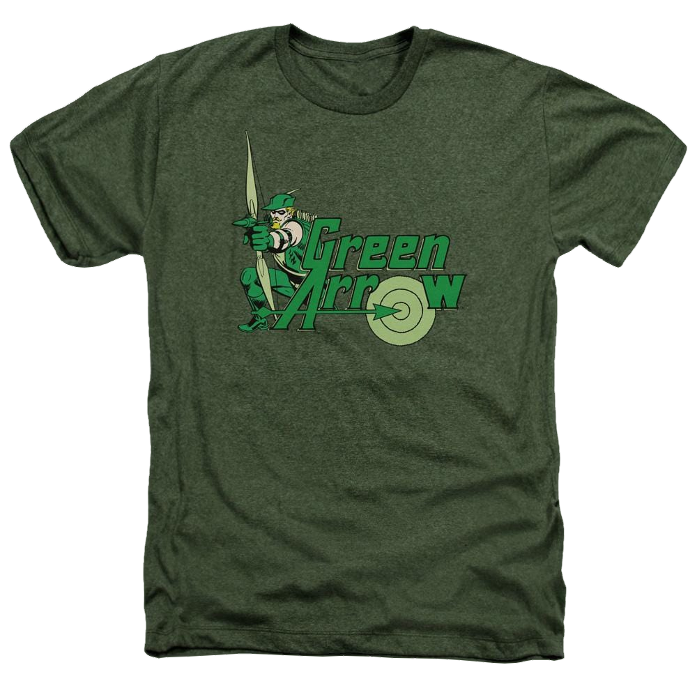DC Comics Green Arrow - Men's Heather T-Shirt Men's Heather T-Shirt Green Arrow   