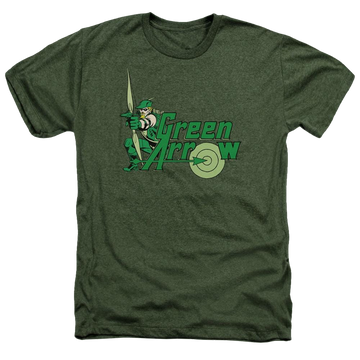 DC Comics Green Arrow - Men's Heather T-Shirt Men's Heather T-Shirt Green Arrow   