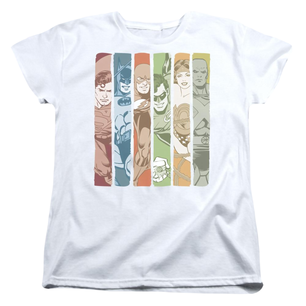 DC Comics Justice League Columns - Women's T-Shirt Women's T-Shirt Justice League   
