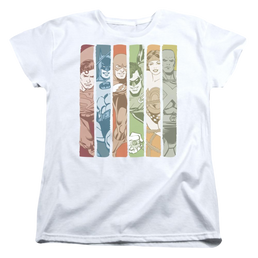 DC Comics Justice League Columns - Women's T-Shirt Women's T-Shirt Justice League   