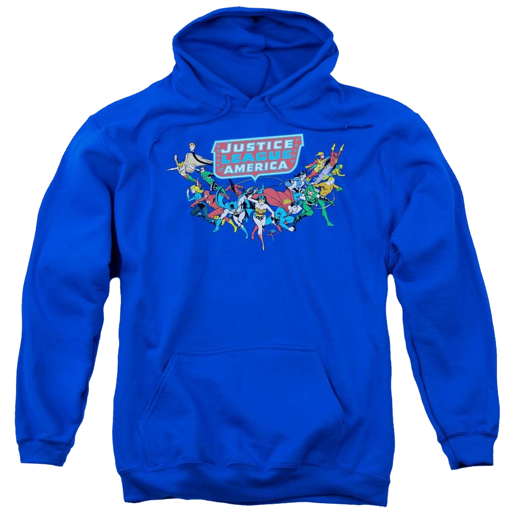 DC Comics Here They Come - Pullover Hoodie Pullover Hoodie Justice League   