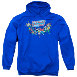 DC Comics Here They Come - Pullover Hoodie Pullover Hoodie Justice League   