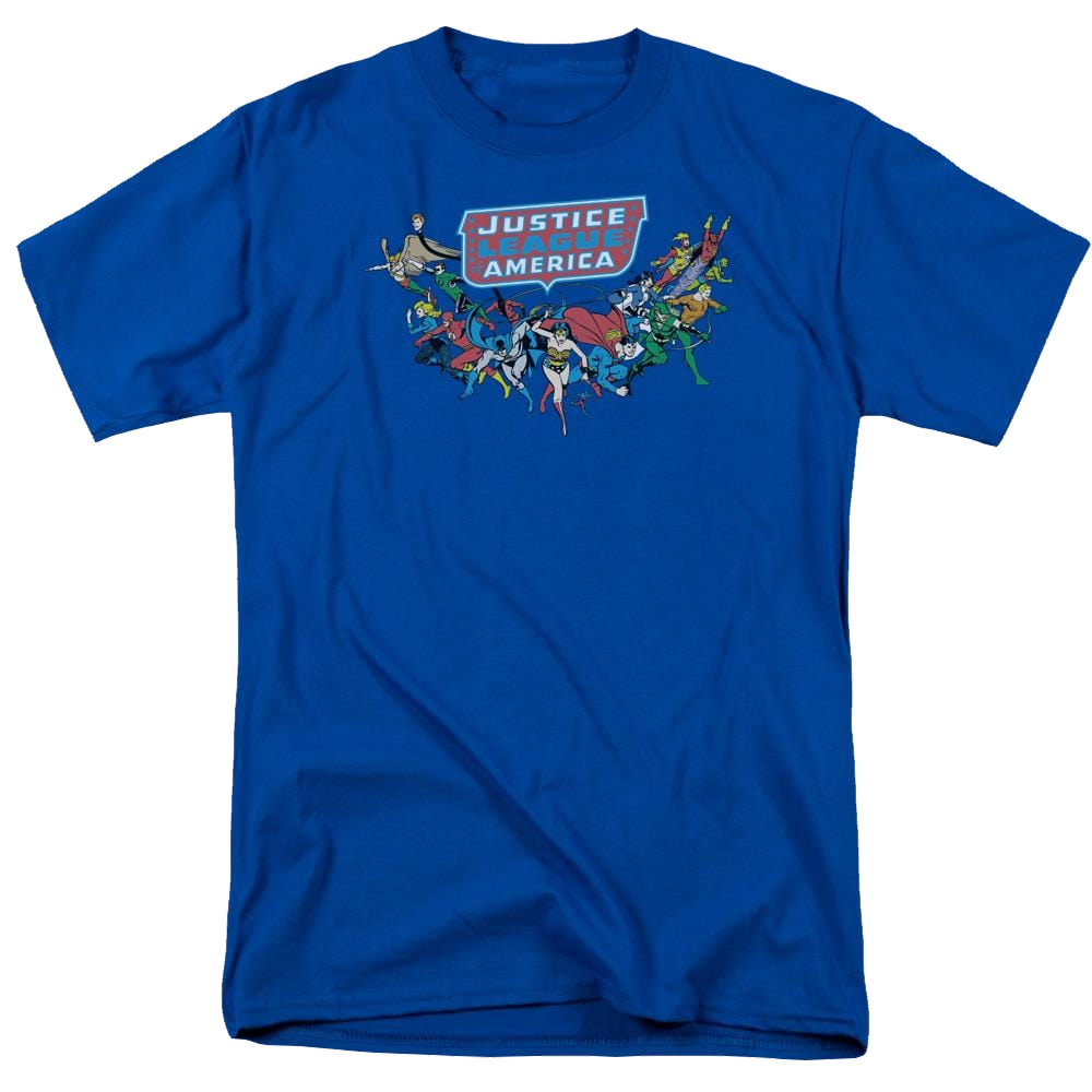 DC Comics Here They Come - Men's Regular Fit T-Shirt Men's Regular Fit T-Shirt Justice League   