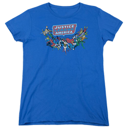 DC Comics Here They Come - Women's T-Shirt Women's T-Shirt Justice League   