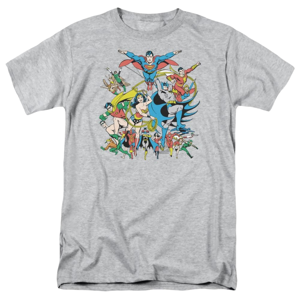 DC Comics Justice League Assemble - Men's Regular Fit T-Shirt Men's Regular Fit T-Shirt Justice League   